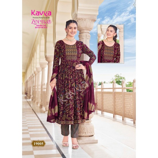 KAVYA KURTI ZEENAT VOL 19