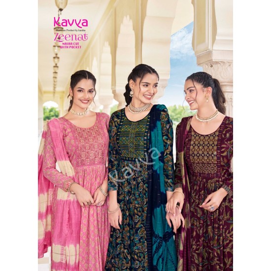 KAVYA KURTI ZEENAT VOL 19