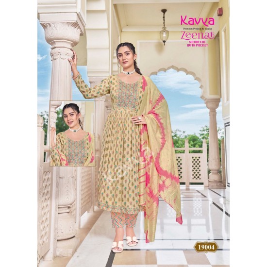 KAVYA KURTI ZEENAT VOL 19