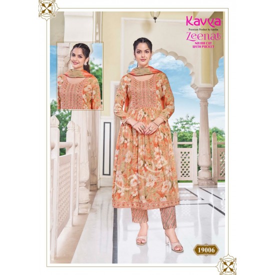 KAVYA KURTI ZEENAT VOL 19