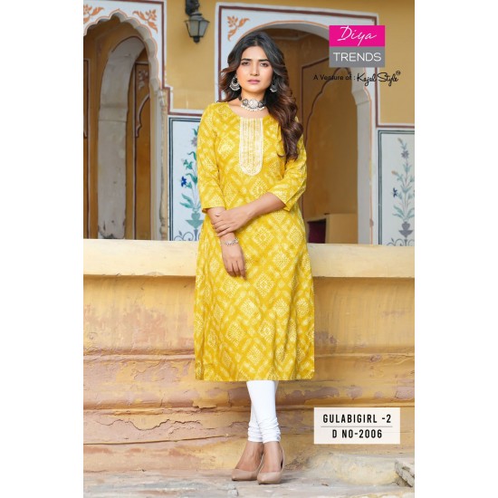 DIYA TRENDS Cotton Kurti 3xl TO 6xl