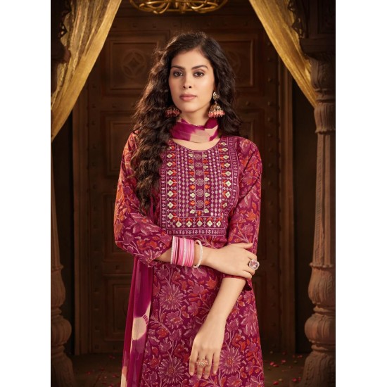 NAVKAR KURTI SUFFY GOLD VOL 7