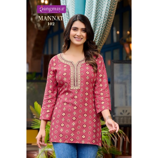 RANGMAYA KURTI MANNAT 