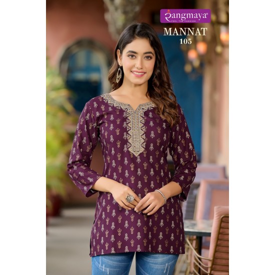 RANGMAYA KURTI MANNAT 