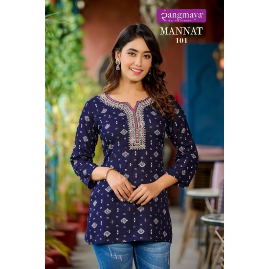 RANGMAYA KURTI MANNAT 