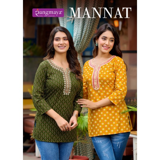 RANGMAYA KURTI MANNAT 