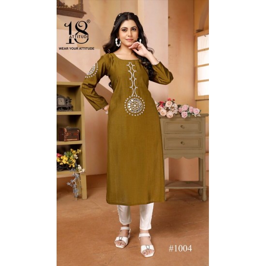 18 ATTITUDE KURTI FOREVER KURTIS VOL 3