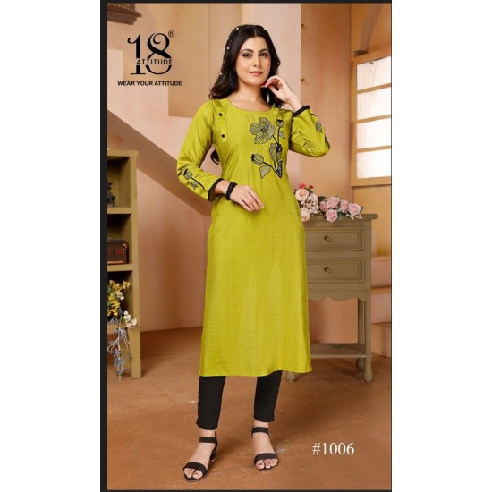 18 ATTITUDE KURTI FOREVER KURTIS VOL 3