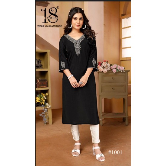 18 ATTITUDE KURTI FOREVER KURTIS VOL 3