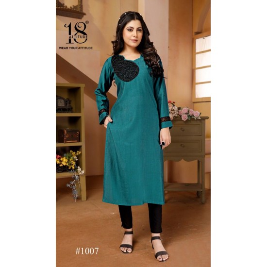 18 ATTITUDE KURTI FOREVER KURTIS VOL 3