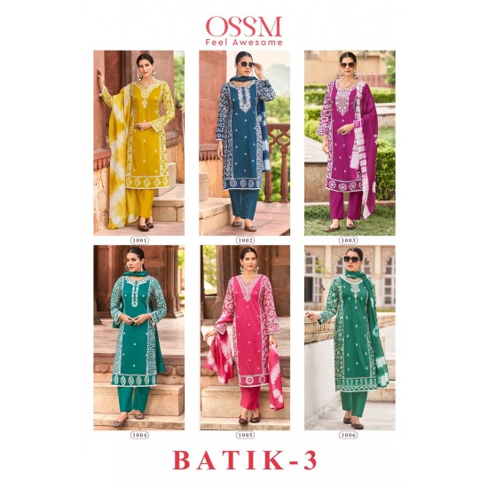 OSSM KURTI BATIK Vol 3