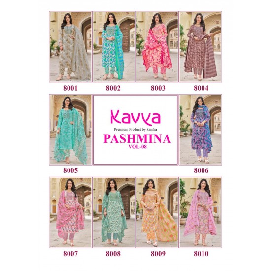 KAVYA KURTI PASHMINA vol 8