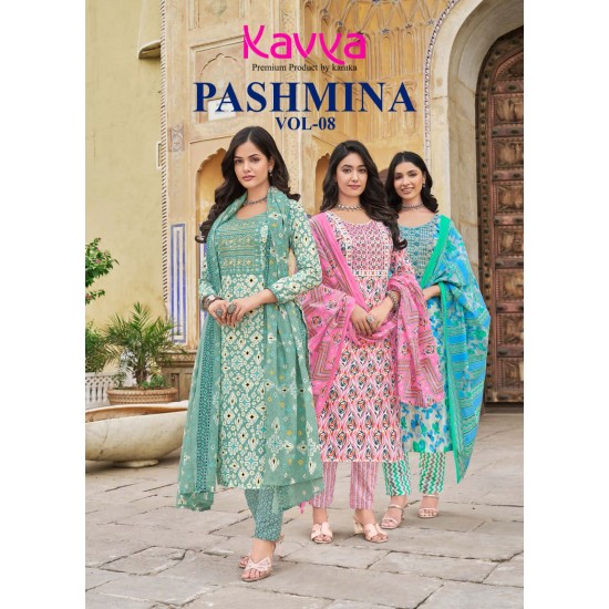 KAVYA KURTI PASHMINA vol 8