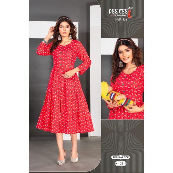 DEE CEE KURTI SARIKA