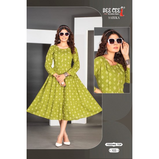 DEE CEE KURTI SARIKA