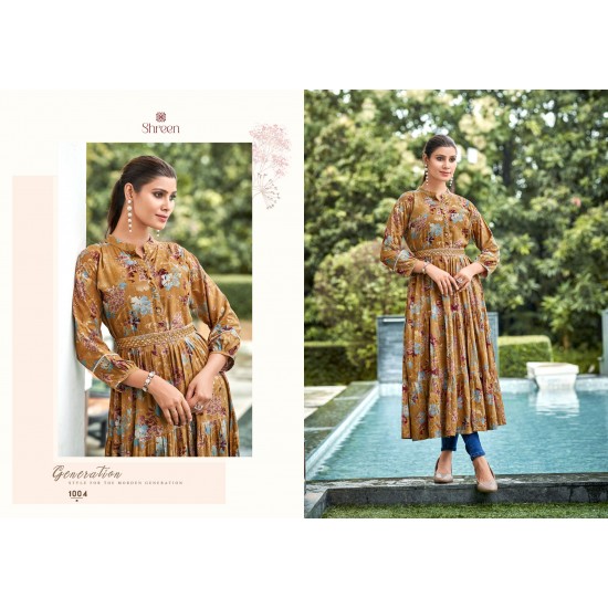 SHREEN KURTI RAASHI VOL-11