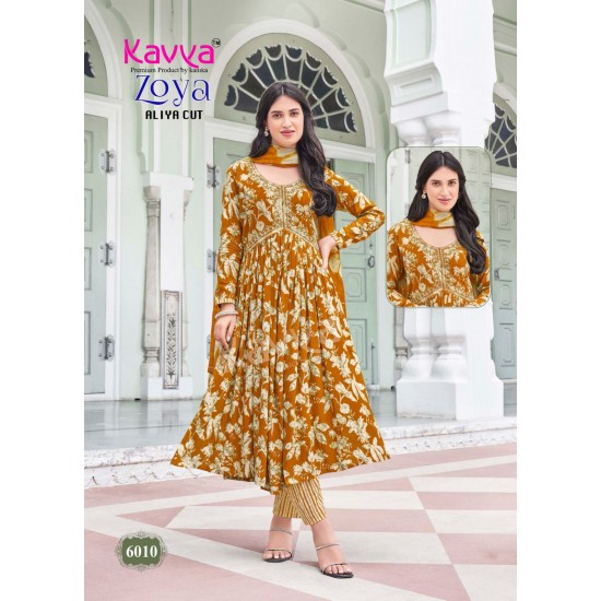 KAVYA KURTI ZOYA VOL 6