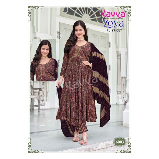 KAVYA KURTI ZOYA VOL 6