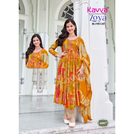 KAVYA KURTI ZOYA VOL 6