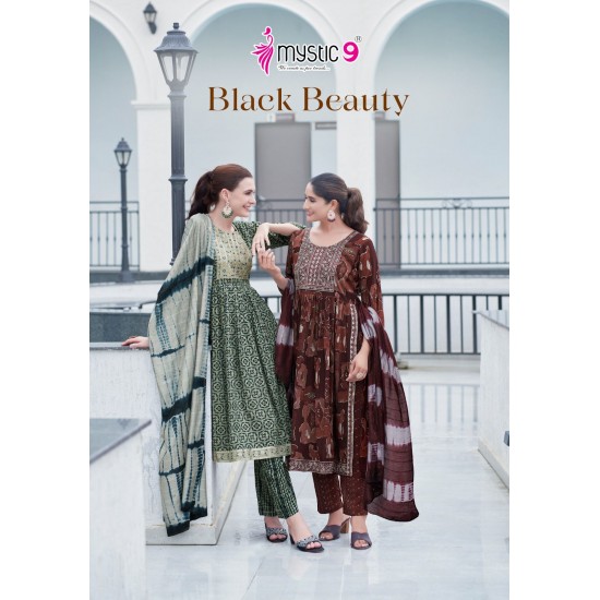 MYSTIC 9 KURTI BLACK BEAUTY VOL 2