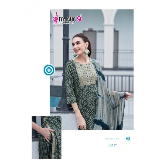 MYSTIC 9 KURTI BLACK BEAUTY VOL 2