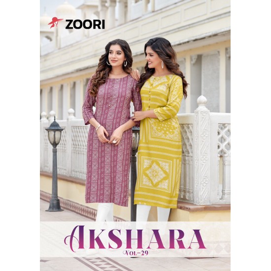 ZOORI KURTI Akshara Vol 29