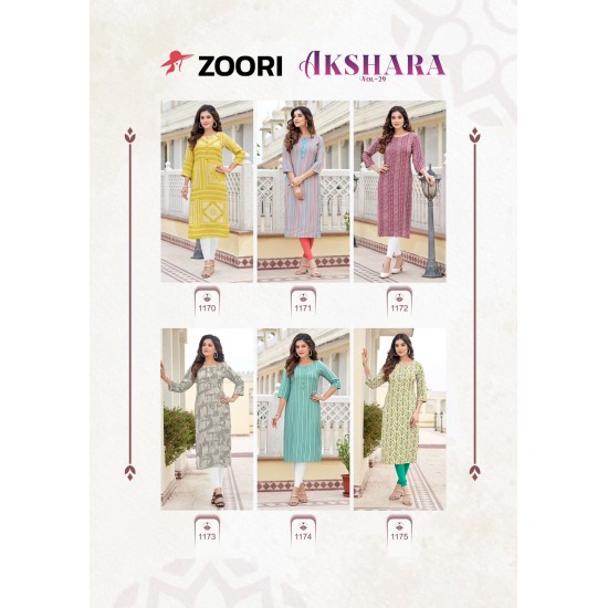 ZOORI KURTI Akshara Vol 29