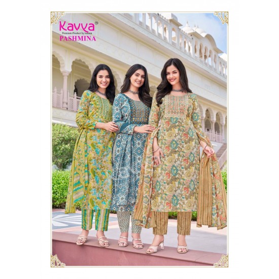 KAVYA KURTI PASHMINA vol 9