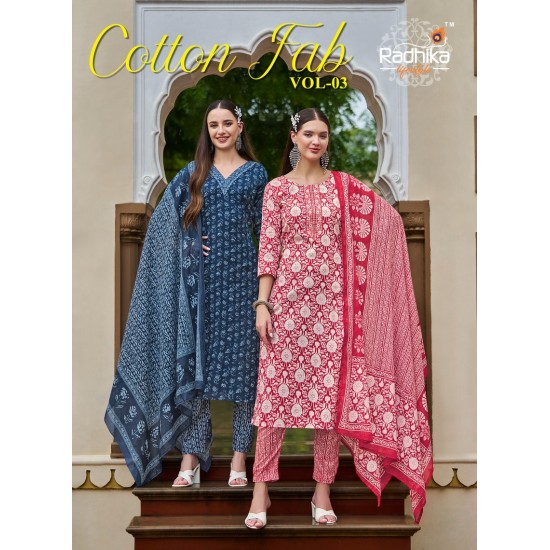 RADHIKA lifestyle COTTON FAB VOL 3