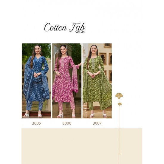 RADHIKA lifestyle COTTON FAB VOL 3