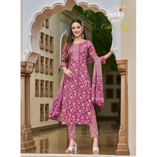 RADHIKA lifestyle COTTON FAB VOL 3