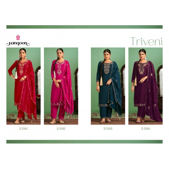 Rangoon kurti TRIVENI