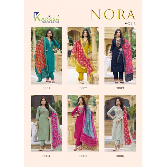 KARISSA KURTI NORA vol -3