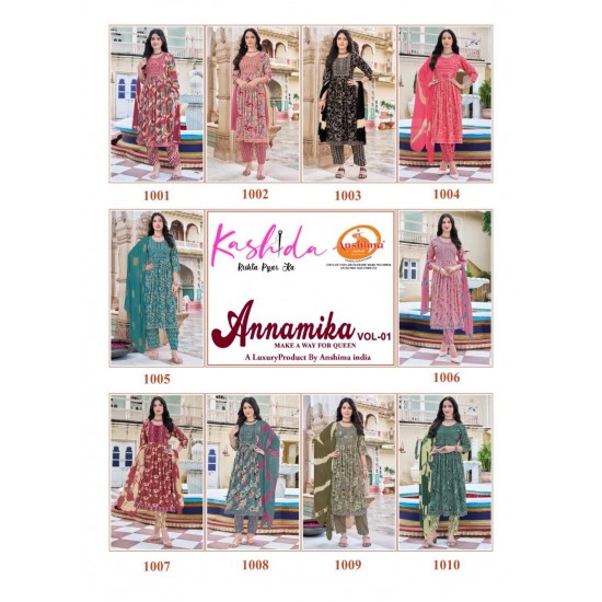 KASHIDA KURTI ANNAMIKA VOL 1