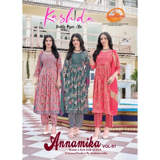 KASHIDA KURTI ANNAMIKA VOL 1