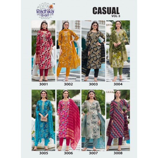 RADHIKA lifestyle CASUAL VOL 3