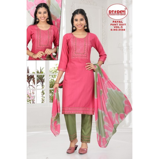 DT DEVI PAYAL PANT SUIT VOL 5