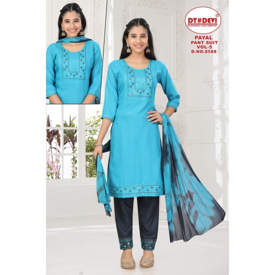 DT DEVI PAYAL PANT SUIT VOL 5