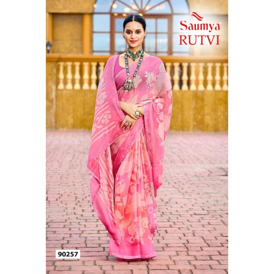 SAUMYA SAREES RUTVI