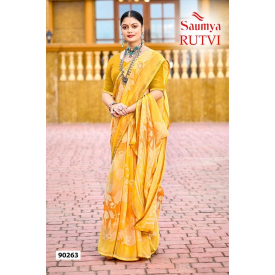 SAUMYA SAREES RUTVI