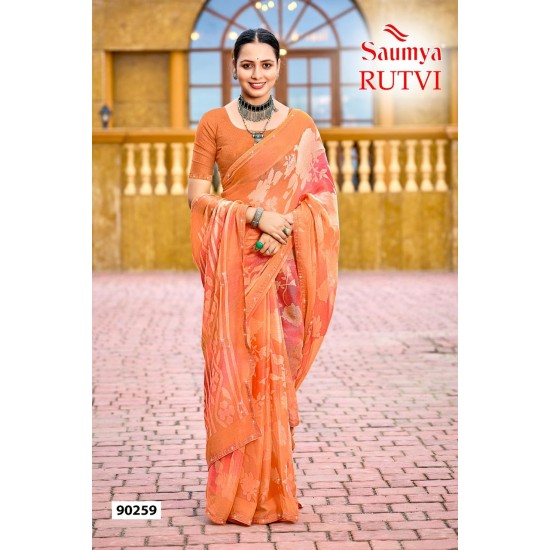 SAUMYA SAREES RUTVI