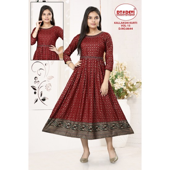 DT DEVI KURTI KALLAKSHI KURTI VOL 15