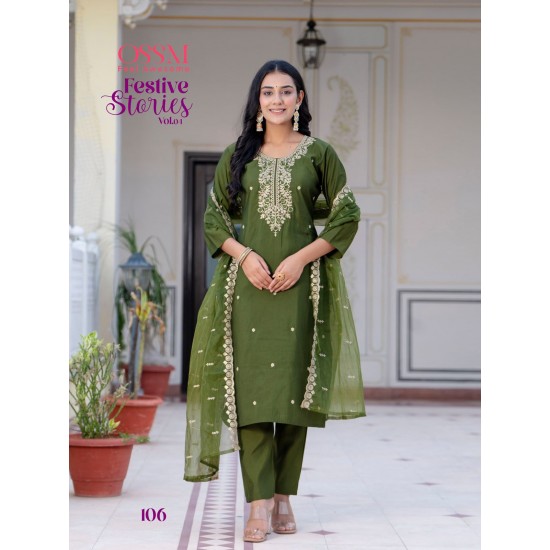 OSSM KURTI FESTIVE STORIES Vol 04