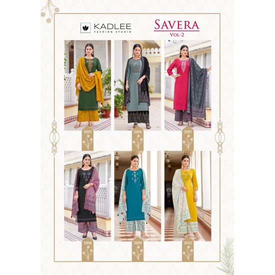 KADLEE KURTI Savera Vol 2