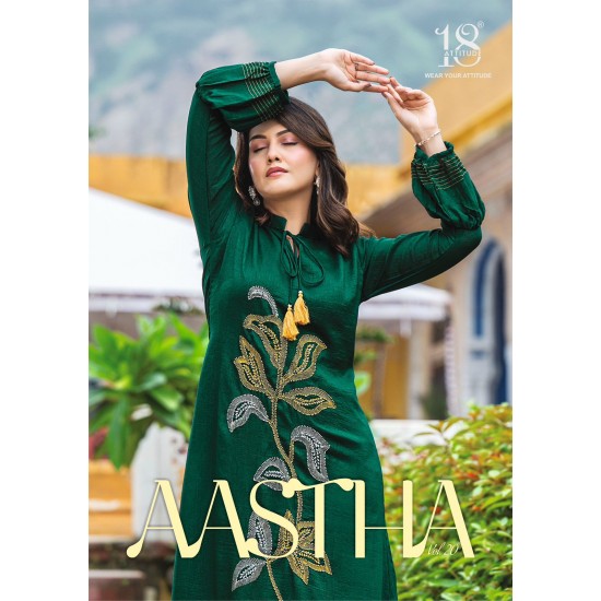 18 ATTITUDE KURTI AASTHA VOL 20