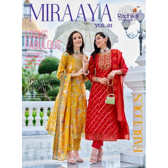 RADHIKA lifestyle MIRAYA VOL 1