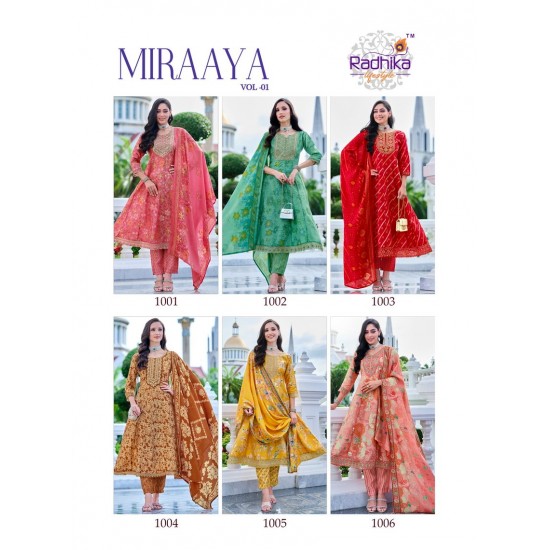 RADHIKA lifestyle MIRAYA VOL 1