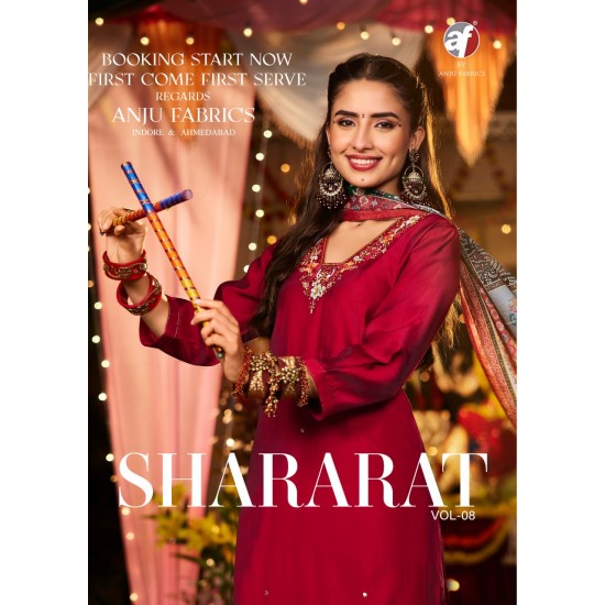 AF KURTI SHARARAT VOL 8