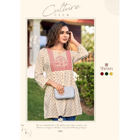 SHREEN KURTI FASHION 4 YOU  VOL-6