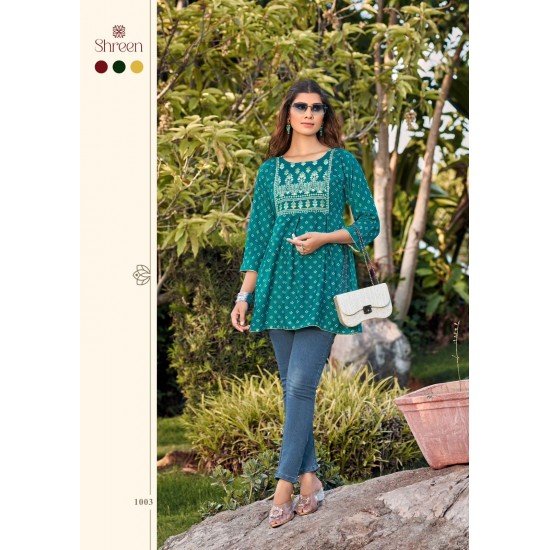 SHREEN KURTI FASHION 4 YOU  VOL-6